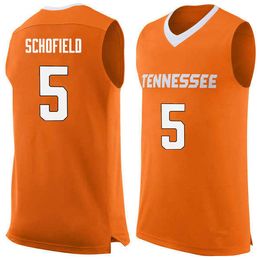 2 Grant Williams 10 John Fulkerson 5 Admiral Schofield Tennessee Volunteers basketball jersey throwback Stitche Embroidery jerseys Custom
