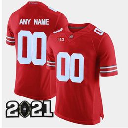 College Football Ohio State Buckeyes Jersey Justin Fields Chase Young Haskins Jr. Mike Weber Eddie George NCAA Football Jerseys Custom Stitched 14 KJ H