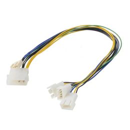 Akasa AK-CB002 PWM Splitter Smart Fan Cable Supports 3 Fans From A Single Motherboard Header