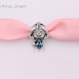 925 Sterling Silver Jewellery making kit jewlary DIY charm pandora style Disny Aladin Jasmin bracelet gifts for women men chain bead cool necklace pendant 799507C01