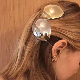 Cute Eggshell Hair Clip Women Girl Metal Barrettes Fashion Accessories For Gift Party Clips