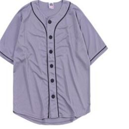 Men's Baseball Jersey 3d T-shirt Printed Button Shirt Unisex Summer Casual Undershirts Hip Hop Tshirt Teens 053