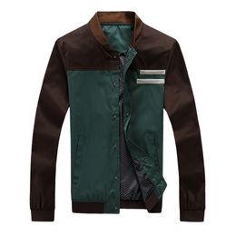 Men's Varsity Jackets Autumn Military Coats Fashion Slim Casual Male Outerwear Baseball Uniform M-4XL 211217
