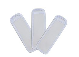 10pcs Ice Cream Tools Sublimation DIY White Blank Reusable Neoprene Popsicle Holder Insulator Sleeves Freezer Pops Holders Antifreezing Sleeve Bags