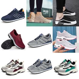 SIP5 2021 men women running shoes platform trainers beige black grey triple white 668 outdoor sports sneakers size 39-44