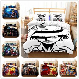 One Japan Anime Game Summer Bed Pillowcases Quilt Duvet Cover Set Single Queen King 3d Photo Bedding