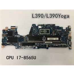 Original Laptop Lenovo ThinkPad L390/L390 Yoga Motherboard Mainboard CPU I7-8565U FRU 02DL832