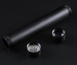 30Pcs Air Tight Smell Proof Portable Urltra Light Metal Cigar Case Tube with Built in Humidifier SN3103