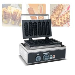 Bread Makers Electric Hotdog Waffle Maker Non-stick coating Crispy Corn French Muffin Dog Waffle Baking Machine