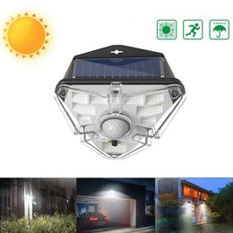 Baseus 38 LED PIR Sensor Solar Wall Path Lamp Outdoor Garden IPX5 Waterproof Light from