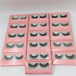 3D Mink Eyelashes False lashes Soft Natural Thick Fake Eye lash Extension Beauty Tools 16 styles Free Ship 200