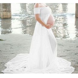 Vestido Corto Blanco Para Embarazadas Oferta Online | DHgate.com