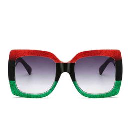 ASUOP 2019 big box fashion ladies sunglasses classic luxury brand design men's driving glasses square Colour UV400 goggles
