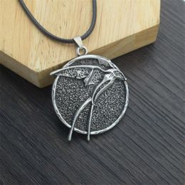 Pendant Necklaces 12pcs Gothic Wizard Witch Men's Necklace Wild Wolf Bird For Boyfriend Gift