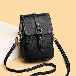 HBP Non- Bag Women's single shoulder small Youth Travel messenger trend PU leather fashion mobile phone sport.0018