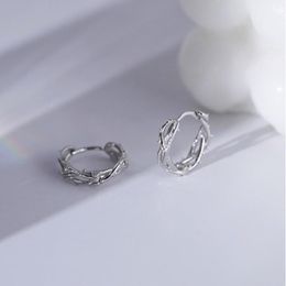Hoop & Huggie Modern Jewelry Small Earrings 2021 Design Silvery Plating Selling Simply Metal Earring For Girl Fine Accessories