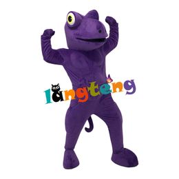 Mascot Costumes1225 Lizard Cabrite Mascot Costume Adult Character Design Animal Cartoon Suit