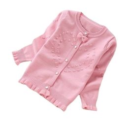 children sweaters 3-16 years girls' cotton cardigans 8602 211201
