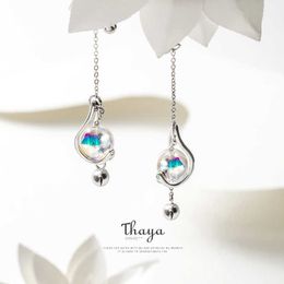 Thaya Japanese Style Earrings 925 Silver Rainbow Bubble Earrings For Girls Special Fine Jewelry CX200610