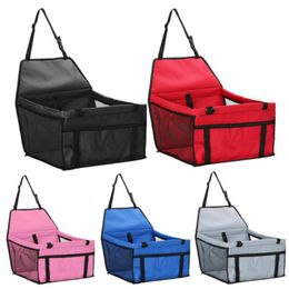 Dog Car Seat Covers Pet Back Bag Waterproof Mat Basket Folding Hammock Carrier Hanging For Small Safety Travelling Mesh