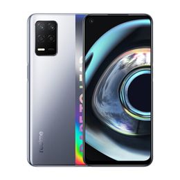 Оригинальные RealMe Q3 ​​5G мобильный телефон 8 ГБ RAM 128GB ROM Snapdragon 750G Octa Core Android 6,5 "ЖК-дисплей полный экран 48.0MP AI 5000mAh лицо ID отпечатков пальцев Смартфон