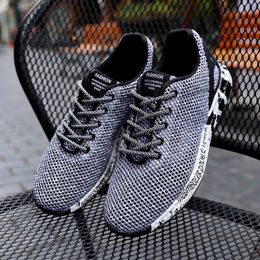 Comfortable Spring and Fall Casual Sports shoes Breathable Lace-Up Men's Women's Trainers Jogging Walking Sneakers