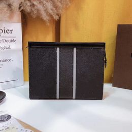 Good Quality Leather Storage Wallets Luxury Designer Letter Female Zipper Wallet Brand Design Multi-card Position Men's Clutch Bag Women Lattice Coin Purses