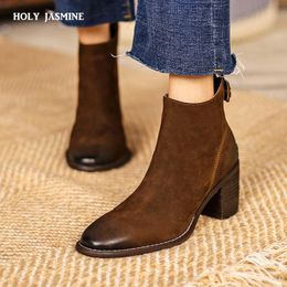 Descuento Botas Cortas De Gamuza Para Mujeres 2022 en venta en DHgate.com