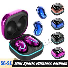 S6 SE Plus TWS Earphone Comfortable Mini Button Bluetooth Earphones High-end Waterproof HiFi Sound Binaural Call Earpieces Sport Earbuds