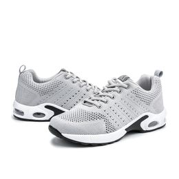 High Quality Fashion Mens Women Cushion Running Shoes Breathable Designer Black Blue Grey Sneakers Trainers Sport Size 39-45 W-1713