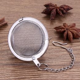 Stainless Steel 4.5cm Mesh Tea Ball Infuser Strainers Premium Philtre Interval Diffuser for Seasoning W0076