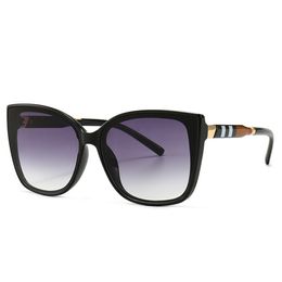 -Sen Maries Square Sunglasses Mulheres Cat Eye Stripe Ultralight Vintage Vidros Quadros Homens Mulheres Ópticas Moda Computador Óculos