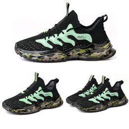 Cheaper Outdoor Running Shoes Men Women Black Green Grey Dark Blue Fashion Mens Trainers Womens Sports Sneakers Walking Runner Shoe