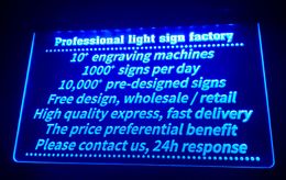 Professional Light Sign Factory 3D Engraving Personalized Customization