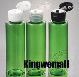 300pcs/lot 100ml Empty Perfume Lotion Water Cosmetic Plastic Bottles with Flip Cap