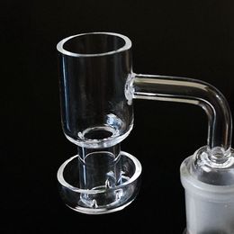 Terp Vacuum Quartz Banger Smoking Accessories 14mm 18mm Female Male Joint 90 Degree For Glass Bong Water Pipes Banger Nails