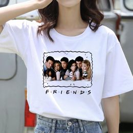 Women's T-Shirt Women T-shirts Tops Femme Clothes Female Harajuku Summer 90s Tshirt Streetwear Friend Tv Show