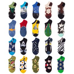 Womens Funny Socks Man Unisex Novelty Ankle Fun Sock for Girls Wholesale Casual Cotton