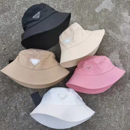 Mens Bucket Hat Fisherman Cap Designer Hats Skull Luxury Caps Brand Womens Cotton Triangle Mark Beanie Chapeau Jariser