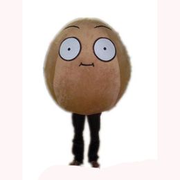 Performance cute potato Mascot Costumes Halloween Fancy Party Dress Cartoon Character Carnival Xmas Easter Advertising Birthday Party Costume Outfit