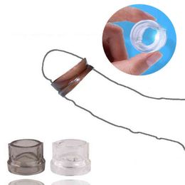 NXY Sex Chastity devices Reusable silicone rubber correction rings for men and adults penis glans ejaculation retardants sex toy 1204