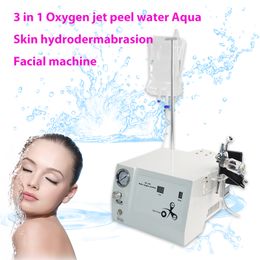 3 in 1 oxygen jet peel water aqua skin hydrodermabrasion facial machine/New oxygens injection jets peels face rejuvenation device