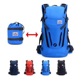 30L Hiking Backpack Packable Lightweight Waterproof Foldable Daypack Men Women for Climbing Camping Cycling Bicycle Travel Q0721