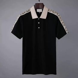 2021ss Mens Stylist Polo Shirts Luxury Italy Men Clothes Short Sleeve Fashion Casual Men's Summer T Shirt Many colors are available Size M-XXXL