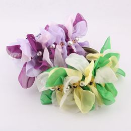 Flower Princess Headband Colourful Floral Headdresses Hair Accessories New Bride Bohemian Hairband Beach Headwear Wholesale