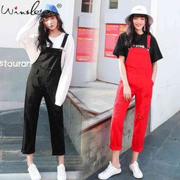 Buy Red Denim Overalls Online Shopping 