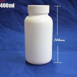 300pcs/lot Big Empty 400ml Plastic HDPE Bottle with Screw Cap for Pills Tablets Capsule Medicine Candies Food Packaginggood qualty