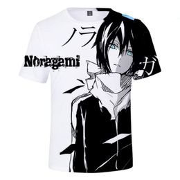 -Japón Anime Noragami 3D camiseta para adultos / niños perdido DIOS YATO IKI HIYORI YUKINE EBISU KOFUKU BISHAMON NORA COSPLAY COSTUCHE