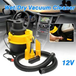 12V Mini Portable Vehicle Wet And Dry Dual-use Handheld Vacuum Cleaner Suitable For Car Truck Home