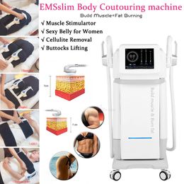 HI-EMT Emslim Electromagnetic Muscle Building Slimming Machine 7 Tesla Fat Burning Body Contouring beauty Equipment